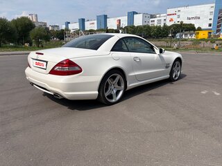 2010 Mercedes-Benz SL-Класс 500 V (R230) Рестайлинг 2, белый, 3100000 рублей, вид 4