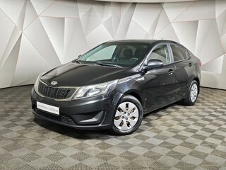 2011 Kia Rio III, чёрный, 539000 рублей, вид 1