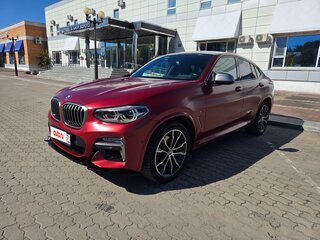 2018 BMW X4 M40i II (G02), красный, 5900000 рублей, вид 1