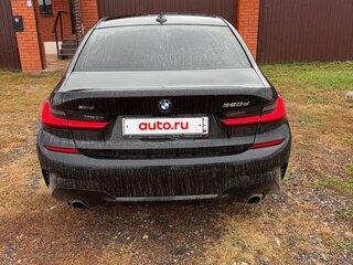 2021 BMW 3 серии 320d xDrive VII (G2x), чёрный, 3750000 рублей, вид 3