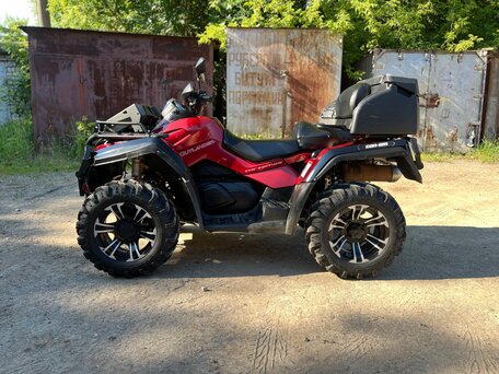 2009 BRP Can-Am Outlander 800, красный, 740000 рублей, вид 4