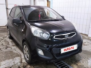 2013 Kia Picanto II, чёрный, 590000 рублей, вид 3