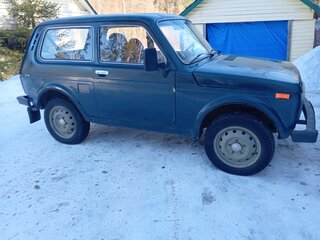 2007 Lada (ВАЗ) 2121 (4x4) I Рестайлинг, синий, 300000 рублей, вид 2