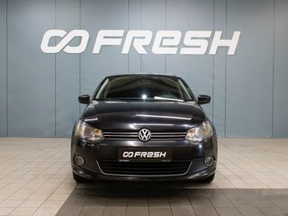 2012 Volkswagen Polo V, чёрный, 590000 рублей, вид 3