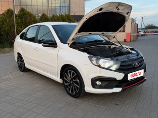 2019 Lada (ВАЗ) Granta I Рестайлинг, белый, 815000 рублей, вид 3