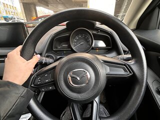 2016 Mazda Demio IV (DJ), серебристый, 1200000 рублей, вид 4