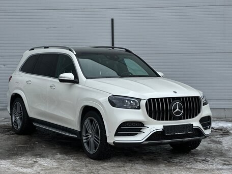 2019 Mercedes-Benz GLS 400 d II (X167), белый, 8350000 рублей, вид 3