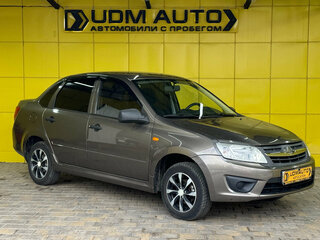 2015 Lada (ВАЗ) Granta I, коричневый, 399000 рублей, вид 3