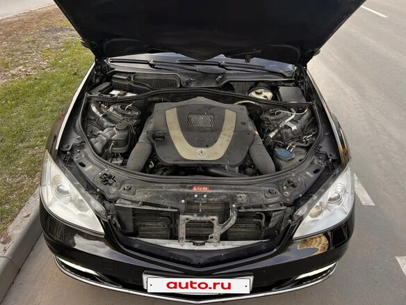 2007 Mercedes-Benz S-Класс 350 V (W221), чёрный, 1150000 рублей - вид 11