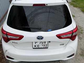 2019 Toyota Vitz III (XP130) Рестайлинг, белый, 1439000 рублей, вид 5