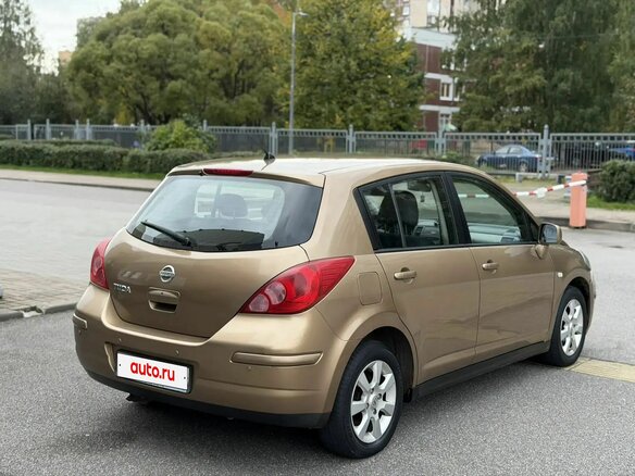 2007 Nissan Tiida I, золотистый - вид 4