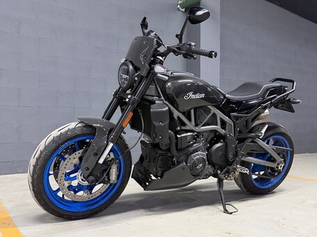 2024 Indian FTR 1200, чёрный, 1235000 рублей, вид 1