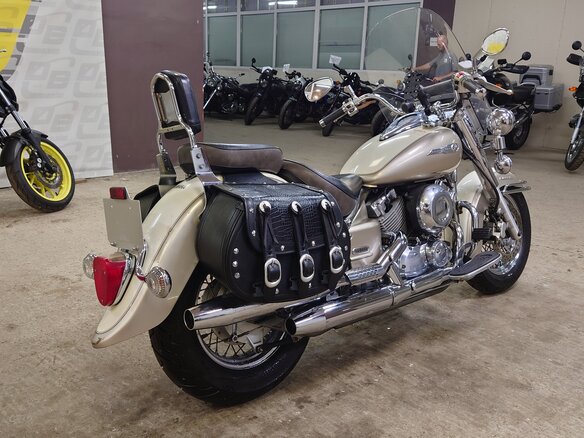 2008 Yamaha XVS400 Drag Star, бежевый, 395000 рублей - вид 5