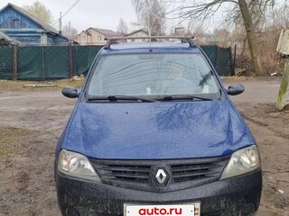 2006 Renault Logan I, синий, 180000 рублей, вид 1