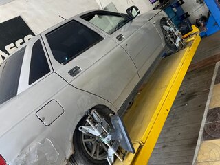 2003 Lada (ВАЗ) 2110, серебристый, 70000 рублей, вид 5
