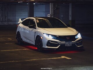 2021 Honda Civic X Рестайлинг, белый, 2600000 рублей, вид 4