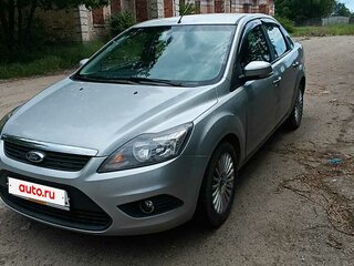 2008 Ford Focus II Рестайлинг, серебристый, 460000 рублей, вид 1