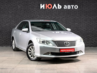2012 Toyota Camry VII (XV50), серебристый, 1630000 рублей, вид 3