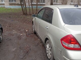 2007 Nissan Tiida I, золотистый, 250000 рублей, вид 5