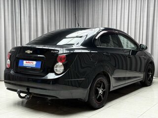 2013 Chevrolet Aveo II, чёрный, 829000 рублей, вид 4