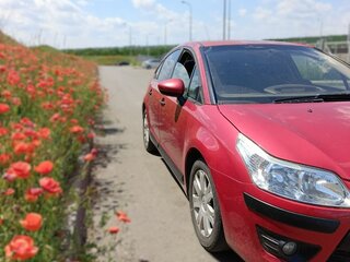 2010 Citroen C4 I Рестайлинг, красный, 650000 рублей, вид 2