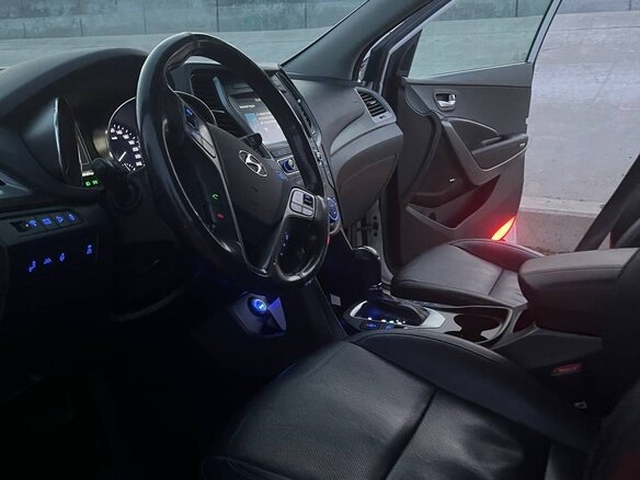 2016 Hyundai Santa Fe III Рестайлинг, белый, 1790000 рублей - вид 10