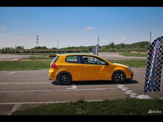 2007 Volkswagen Golf GTI V, жёлтый, 1100000 рублей, вид 5