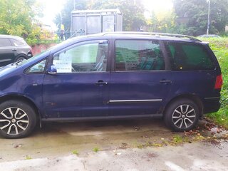 2005 Volkswagen Sharan I Рестайлинг 2, синий, 400000 рублей, вид 3