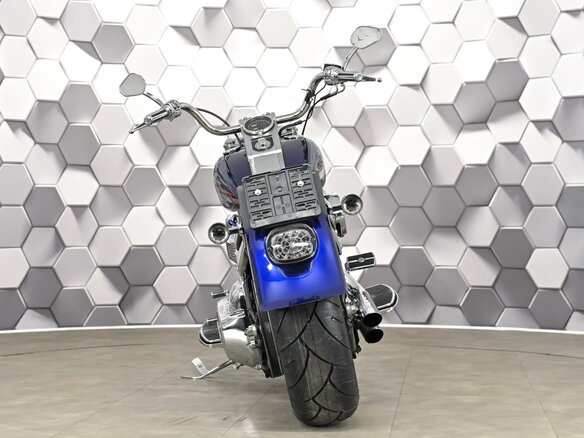 2007 Harley-Davidson Fat Boy, синий, 899000 рублей - вид 5