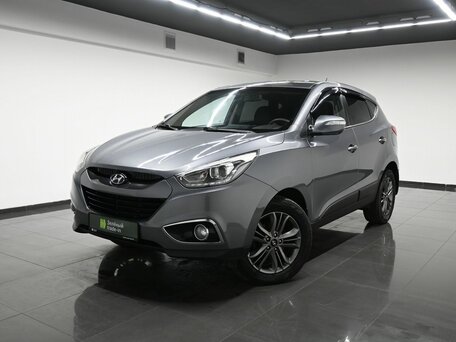 2014 Hyundai ix35 I Рестайлинг, серый, 1400000 рублей, вид 1