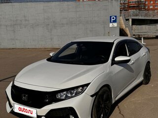 2019 Honda Civic X Рестайлинг, белый, 1450000 рублей, вид 1
