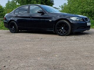 2006 BMW 3 серии 320i V (E90/E91/E92/E93), чёрный, 790000 рублей, вид 3