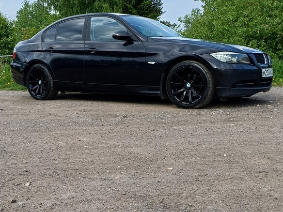 2006 BMW 3 серии 320i V (E90/E91/E92/E93), чёрный, 790000 рублей - вид 2