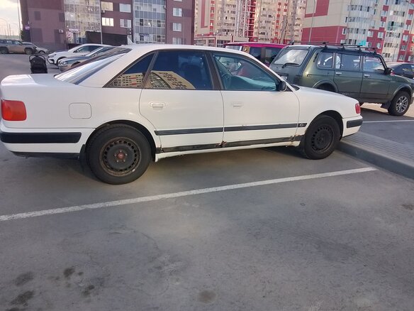 1992 Audi 100 IV (C4), белый, 250000 рублей - вид 11