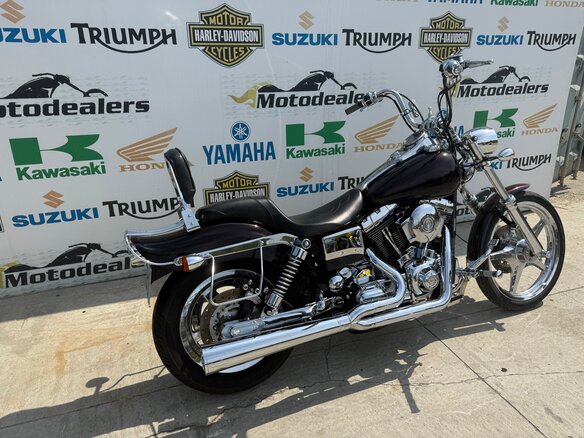 2002 Harley-Davidson Dyna Wide Glide, фиолетовый, 650000 рублей - вид 2