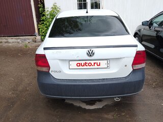 2014 Volkswagen Polo V, белый, 320000 рублей, вид 3