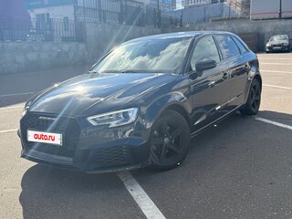 2017 Audi A3 III (8V) Рестайлинг, синий, 1730000 рублей, вид 1