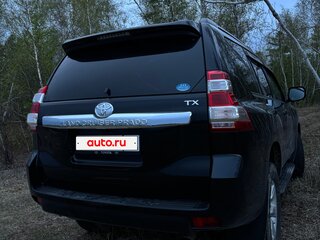 2014 Toyota Land Cruiser Prado 4-speed 150 Series Рестайлинг 1, чёрный, 3550000 рублей, вид 2
