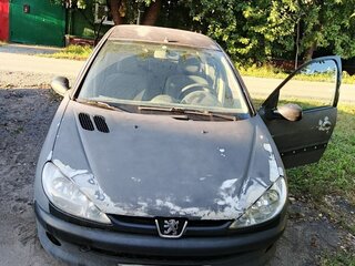 2007 Peugeot 206, чёрный, 110000 рублей, вид 1