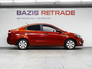 2012 Kia Rio 5-speed III, красный, 784000 рублей, вид 4