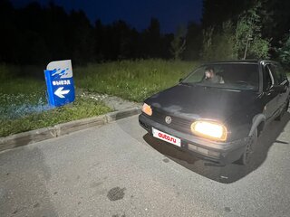 1997 Volkswagen Golf III, чёрный, 80000 рублей, вид 2