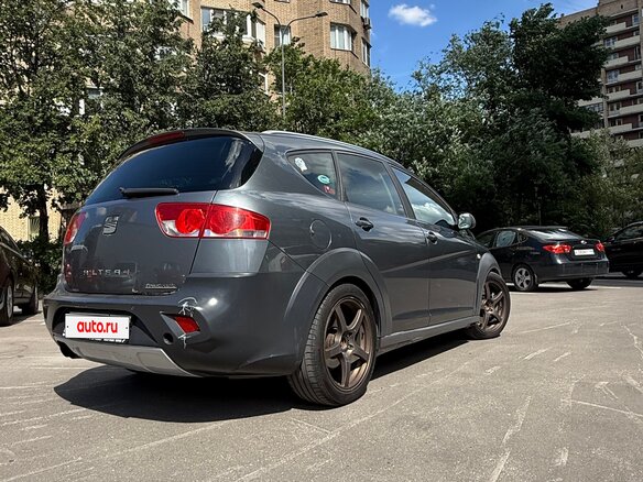 2012 SEAT Altea Freetrack I Рестайлинг, серый - вид 4