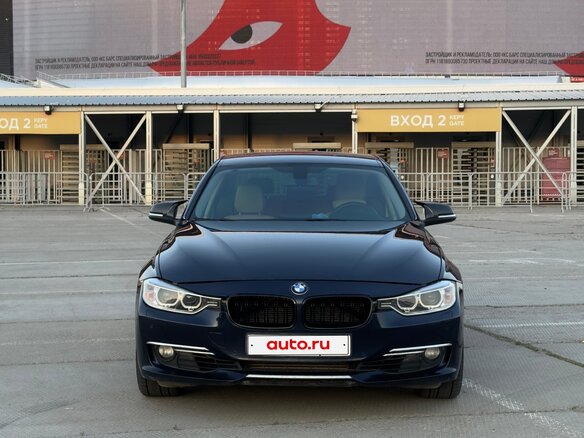 2012 BMW 3 серии 328i VI (F3x), синий, 1649000 рублей