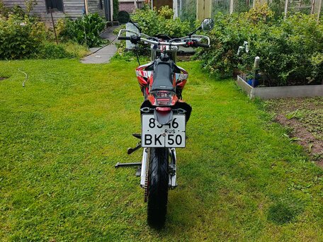 2013 Stels 450 Motard, чёрный, 240000 рублей, вид 4