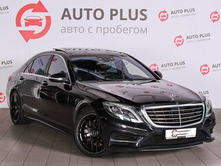 2015 Mercedes-Benz S-Класс 500 Long VI (W222, C217), чёрный, 3250000 рублей, вид 1