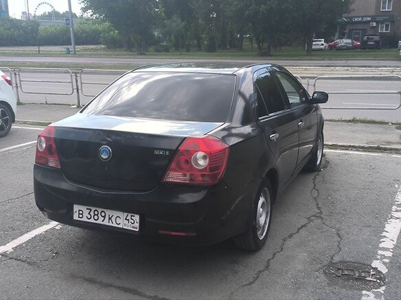 2013 Geely MK I, чёрный - вид 6