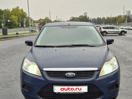 2010 Ford Focus II Рестайлинг, синий, 550000 рублей, вид 1