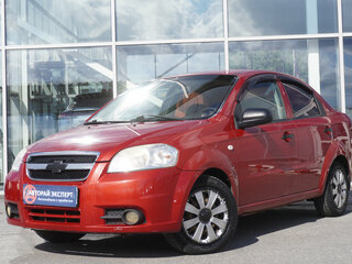 2011 Chevrolet Aveo I Рестайлинг, красный, 399000 рублей, вид 1