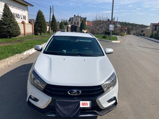 2018 Lada (ВАЗ) Vesta SW Cross I, белый, 910000 рублей, вид 2