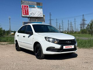 2019 Lada (ВАЗ) Granta I Рестайлинг, белый, 420000 рублей, вид 2